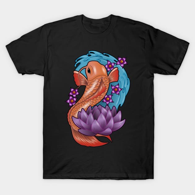 koi T-Shirt by tecnotequila